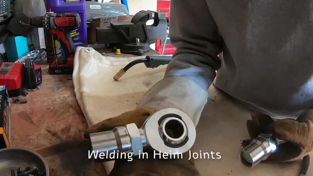 How to weld in Heim Joints