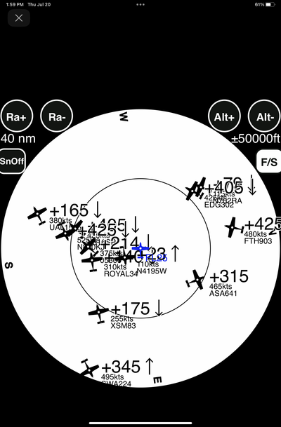 ADS-B RECEIVER, using Stratu Software with GPS and AHRS Dual Band WAAS Traffic and weather